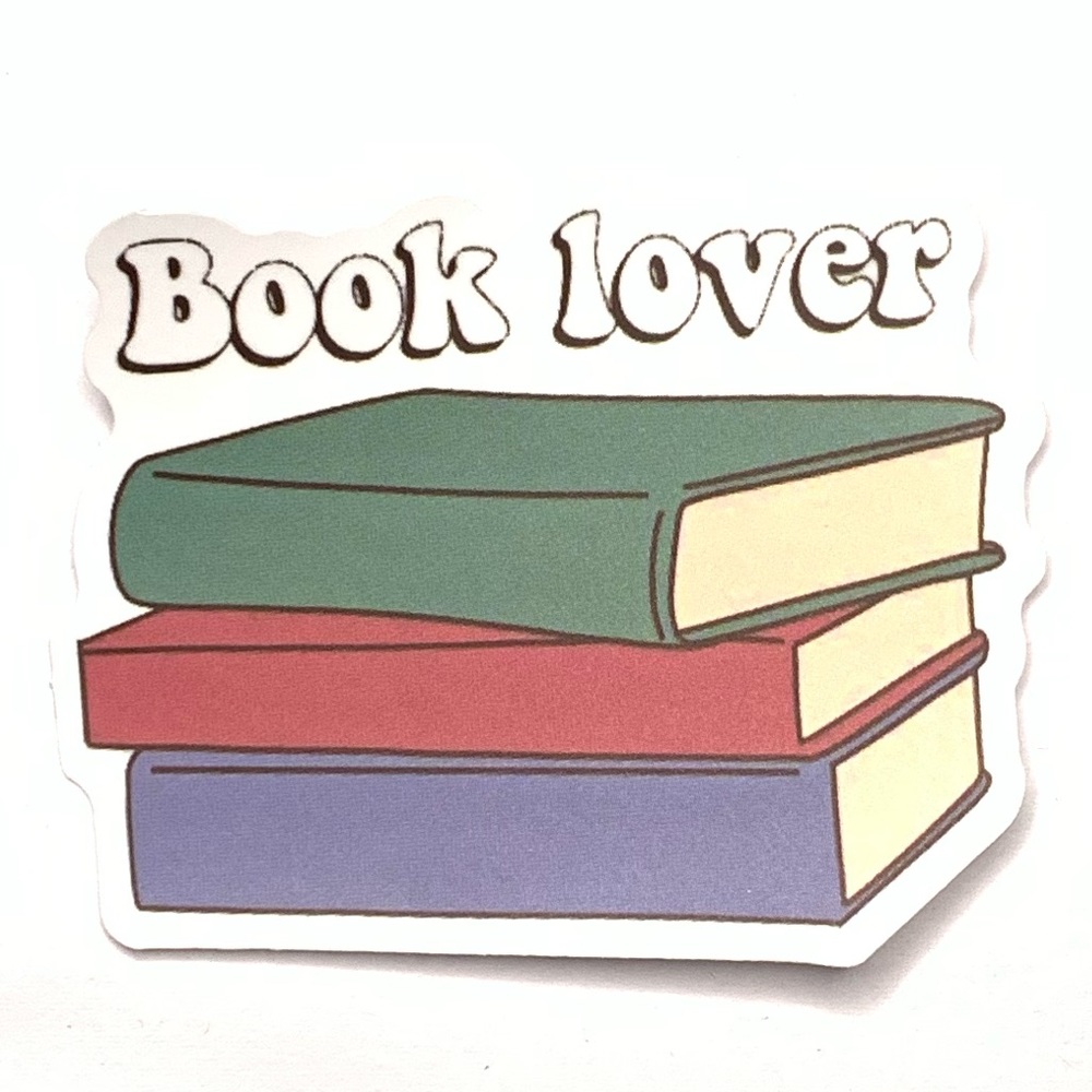 Book Lover Vinyl Sticker